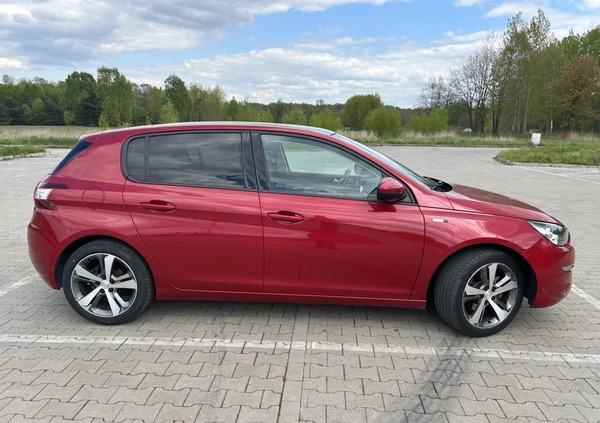 Peugeot 308 cena 41900 przebieg: 105000, rok produkcji 2017 z Bystrzyca Kłodzka małe 254